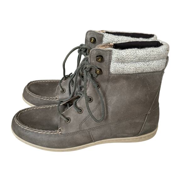 Sperry Top-Sider Bayfish Boot Gray Women's Size 10 - Picture 3 of 9